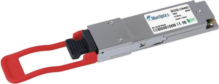 Immagine prodotto BlueOptics Juniper QSFP-100G-4WDM40-I compatibile con QSFP28 BO28L13640D