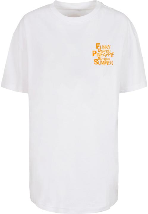 Actual product image Merchcode Ladies Funky Pineapple Oversized Tee - 170085 (3XL)