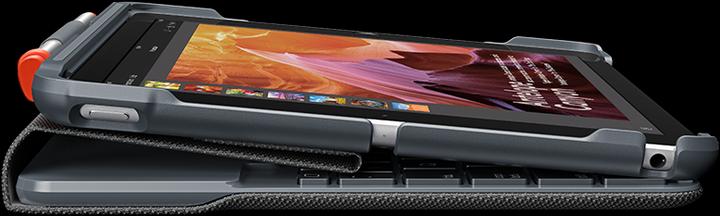 Actual product image Logitech slim folio (DE, iPad 2019 (7th gene), iPad 2020 (8. Gen), iPad 2021 (9th Gen))