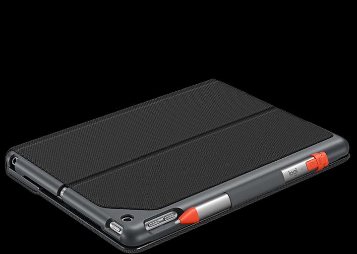 Actual product image Logitech slim folio (DE, iPad 2019 (7th gene), iPad 2020 (8. Gen), iPad 2021 (9th Gen))