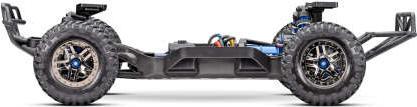 Actual product image Traxxas Slash 4x4 Clipless Vxl Ultimate without battery and charger (RTR Ready-to-Run)