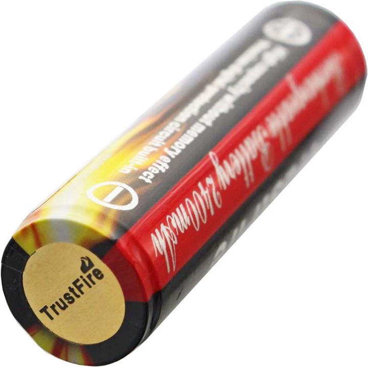 Actual product image Trustfire Akku 18650 geschützt (1 pcs., 18650, 2400 mAh)