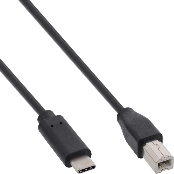Produktbild InLine USB 2.0 Kabel Typ C - USB B (0.50 m, USB 2.0)