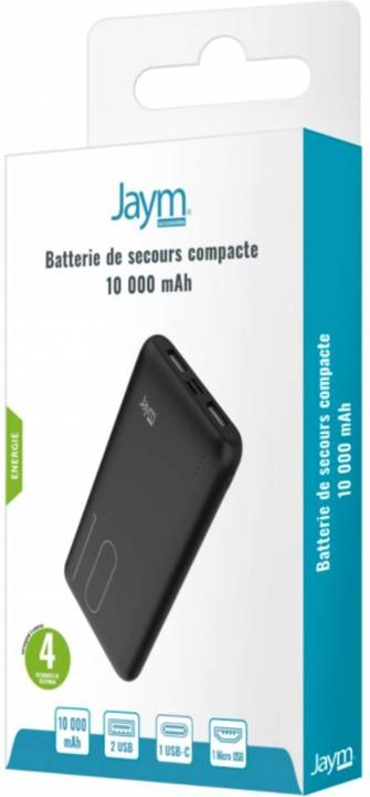 Image du produit Jaym JMPW005 Banque d'alimentation (10000 mAh)