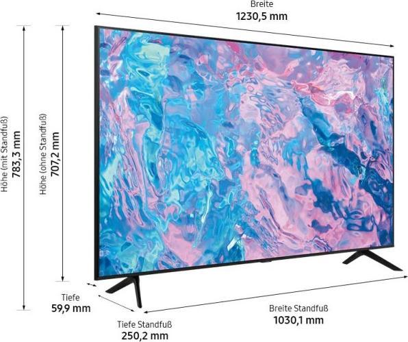 Actual product image Samsung UE55CU7172U (55", CU7170, LED, 4K, 2023)