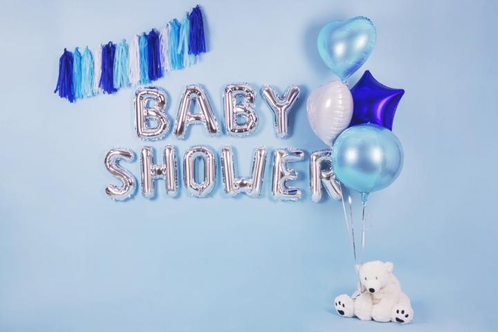 Produktbild Partydeco Herzballon Hellblau 45cm (1 x)
