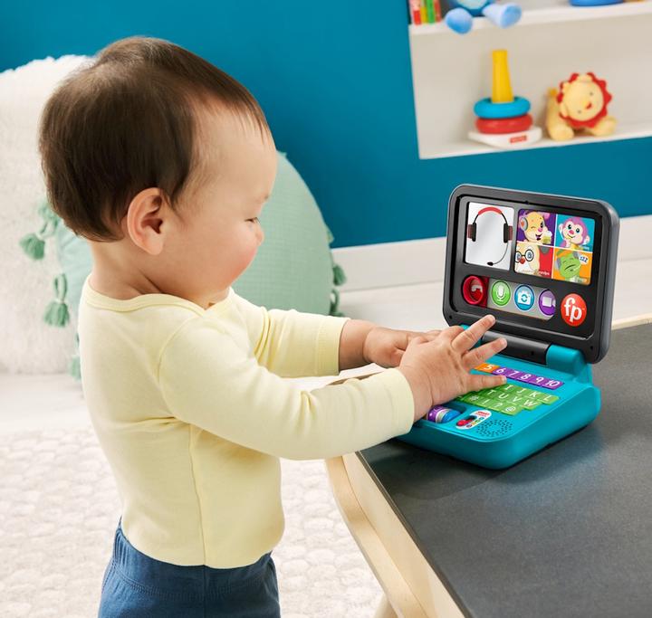 Productafbeelding Fisher-Price Leerplezier Laptop voor thuis (Duits, Engels)