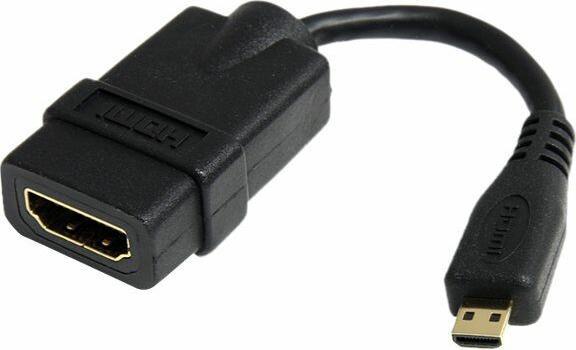 Image du produit Lenovo StarTech.com HDMI vers micro HDMI 5in haut (Micro HDMI, 12 cm)