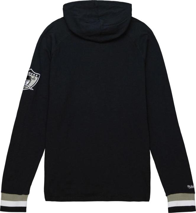 Immagine prodotto Mitchell & Ness Felpa con cappuccio in maglia fiammata - Oakland Raiders - L (L)