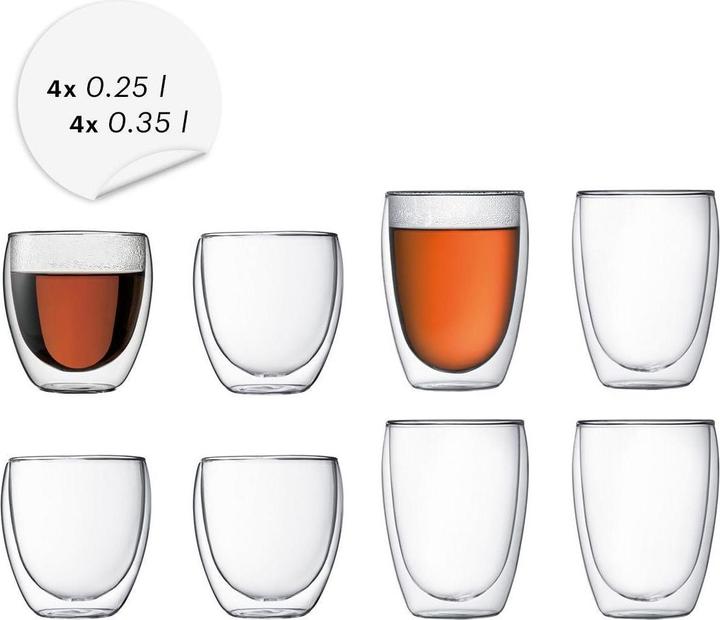 Actual product image Bodum Pavina (350 ml, 8 x)