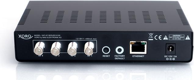 Produktbild Xoro SAT IP Server 8100 Set (DVB-S2)