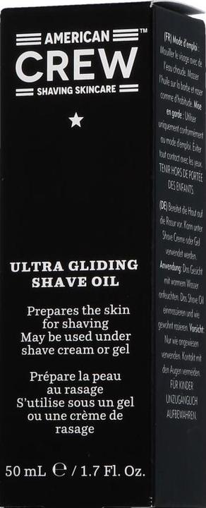 Produktbild American Crew Ultra Gliding Shave Oil Rasieröl (50 ml, Rasieröl)