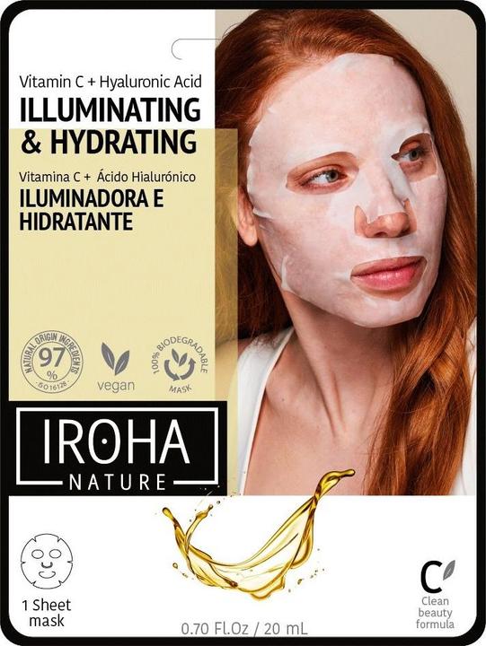 Actual product image Iroha Nature Nature - Tissue Face Mask Brightening (20 ml)