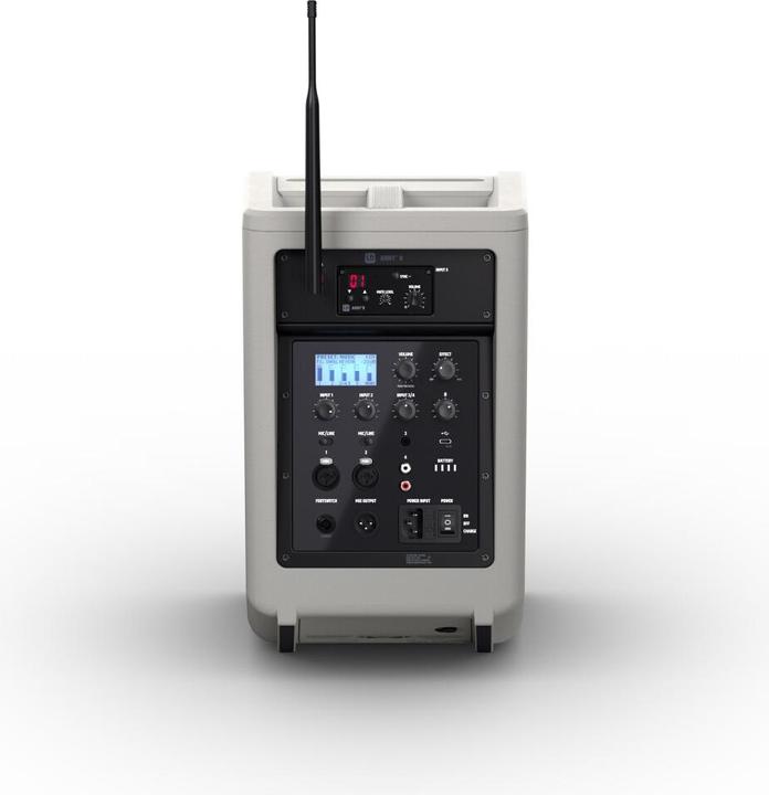 Produktbild LD Systems ANNY® 8 BPH B5 G - Tragbarer Bluetooth® PA-Lautsprecher mit Akku, Mixer und 1x Headset-Mikrofon (ink (Aktiv)