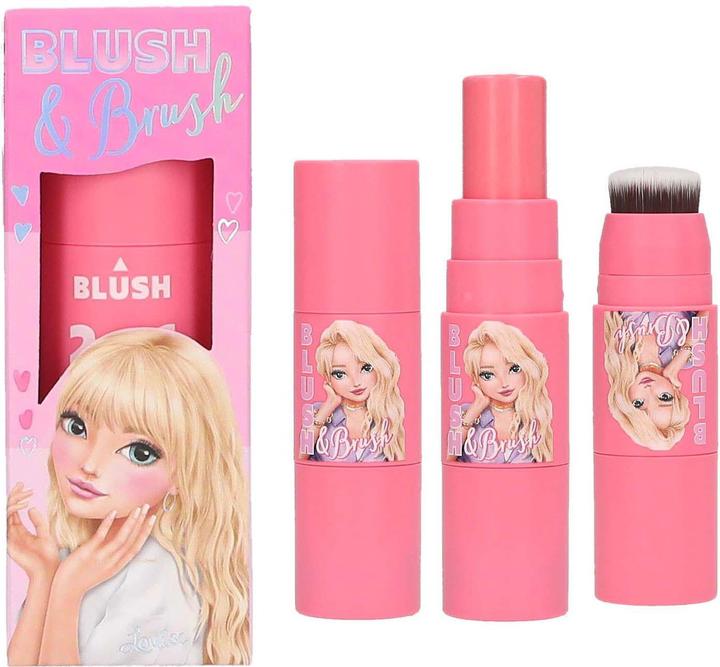 Actual product image Top Model Topmodel - TOPModel Blush & Brush Stick BEAUTY and ME - 6.8 grams (Peach, Rose)