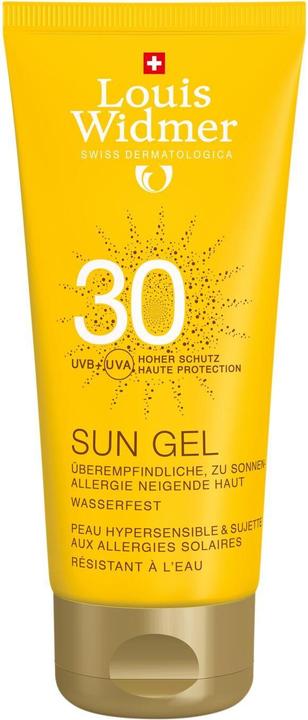 Louis Widmer Sun Gel parfümiert (Sonnengel, SPF 30, 100 ml, 143 g)
