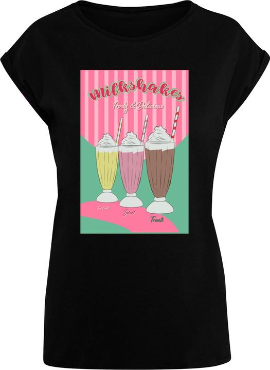 Mister Tee MisterTee Ladies Milkshake Tee - Extended Shoulder Tee - 178079