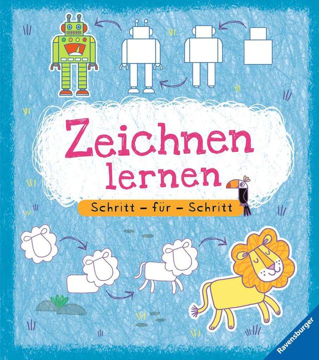 Image du produit Ravensburger Apprendre à dessiner pas à pas (Allemand, Jessika Zollickhofer)