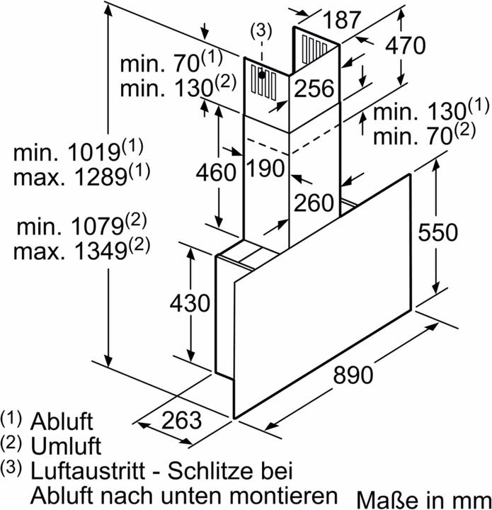 Produktbild Bosch Hausgeräte DWF97RU60 (Wandhaube)