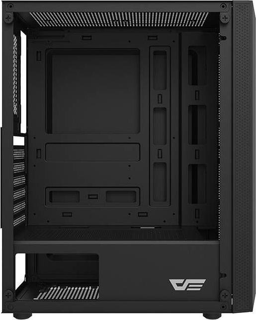 Actual product image Darkflash Tech DK180 Graffiti Computer Case (black) (ITX)
