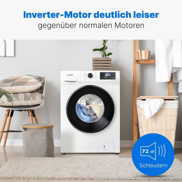 Produktbild Bomann WA 7185 w (8 kg, Links)