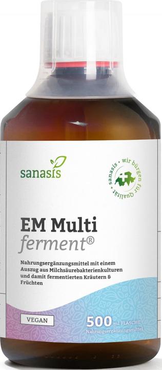 Sanasis EM Multi ferment (500ml) (1 Stück, Flüssigkeit, 575 g)