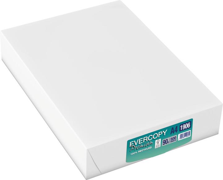 Image du produit Clairefontaine Papier universel Evercopy Premium recyclé, blanc (90 g/m², 500 x, A4)