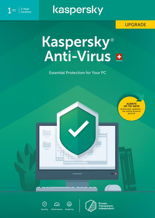 Image du produit Kaspersky Anti-Virus (1 Utilisateur, 12 mois)