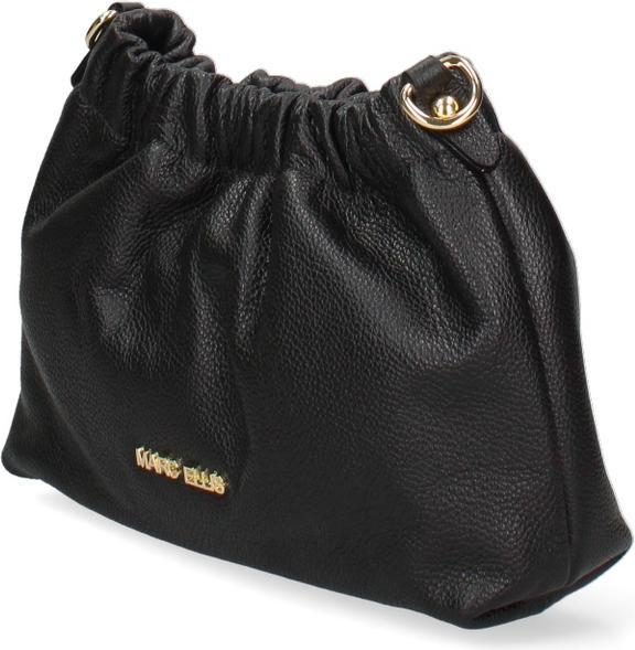 Actual product image Marc Ellis Damen Schultertasche Made In Italy - Modell Lumena - 100% Leder - 21.0 X 16.5 X 7.5 Cm