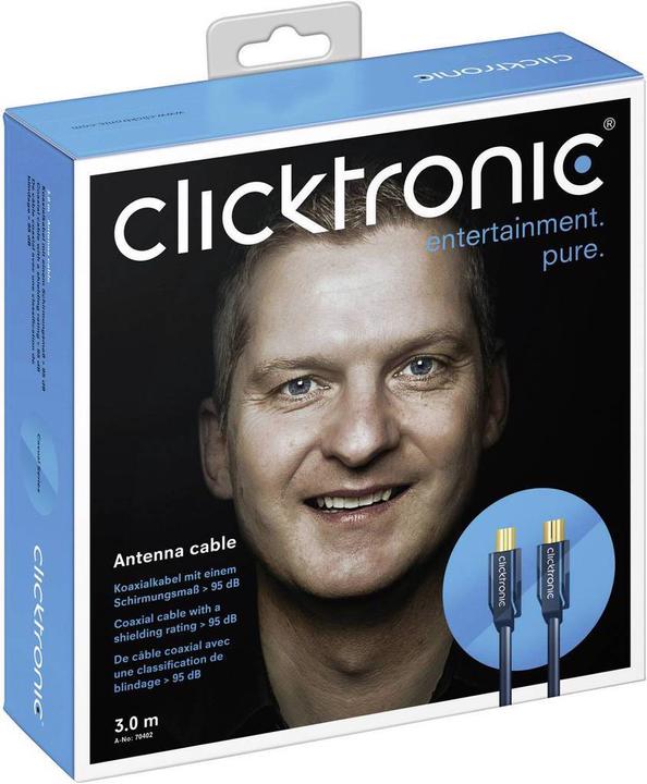 Produktbild clicktronic 70405 (95 dB, Antennenkabel)