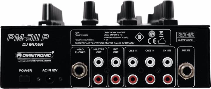 Actual product image Omnitronic PM-311P