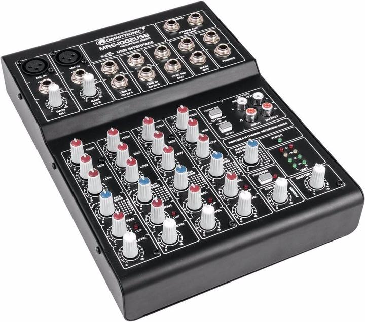 Produktbild Omnitronic MRS-1002USB (Studio- und Livemixer)