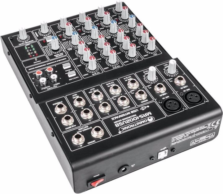 Produktbild Omnitronic MRS-1002USB (Studio- und Livemixer)