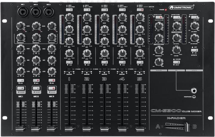 Omnitronic CM-5300 (Studio- and Livemixer)
