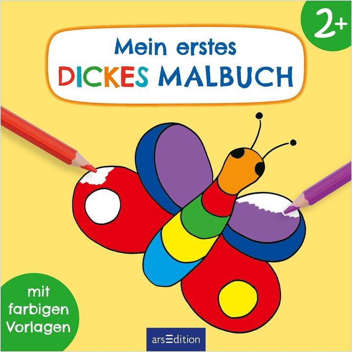 My first thick coloring book