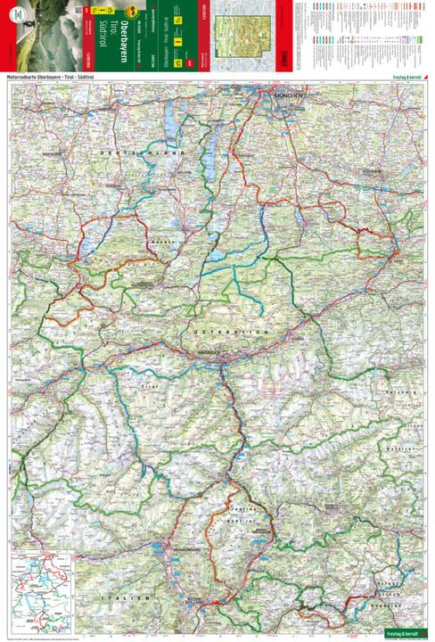 Produktbild Oberbayern - Tirol - Südtirol, Motorrad