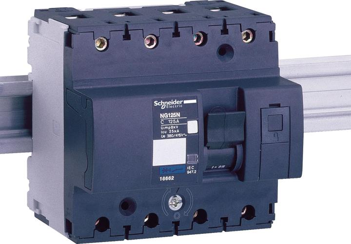 Actual product image Schneider Electric SE 18654 LS switch, C-Char, 40A, 4p