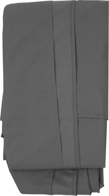 Produktbild Swisshandel24 Bezug für Luxus-Ampelschirm, Sonnenschirmbezug Ersatzbezug, 3x3m (Ø4,24m) Polyester 2,7kg anthrazit (2.95 m)