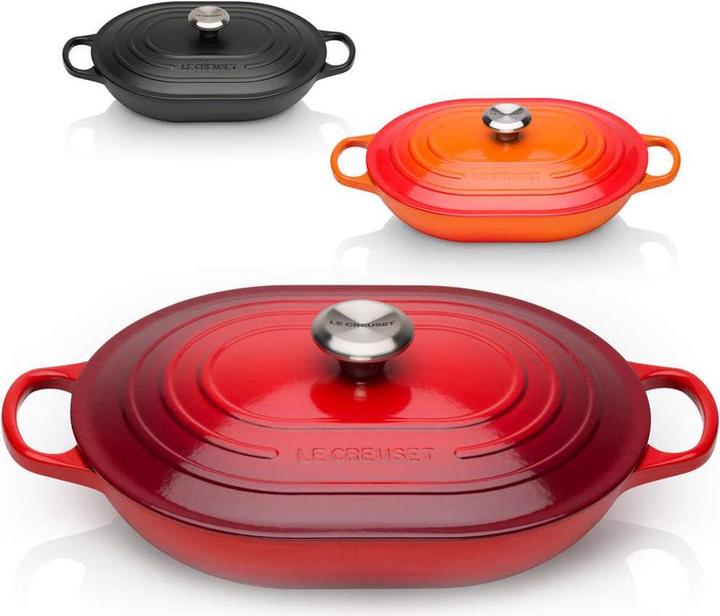 Productafbeelding Le Creuset Langwerpige Handtekening 31cm, ovaal