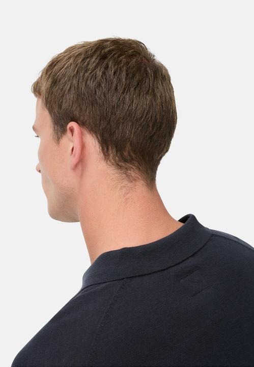Image du produit Camel Active Leichtes Langarm Polo aus reiner Baumwolle (M)