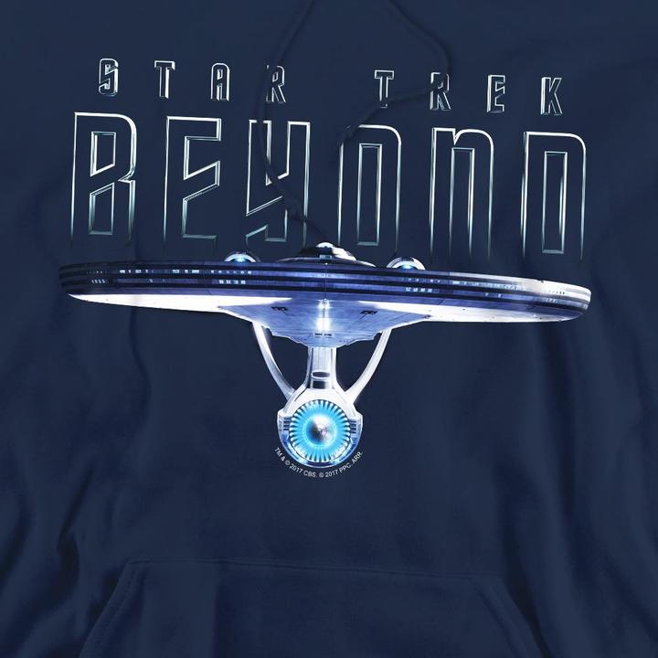 Immagine prodotto Star Trek Beyond Enterprise Beyond Felpa con Cappuccio Uomo (XL)