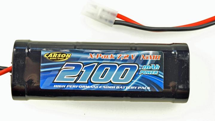 Produktbild Carson Racingpack NiMH 2100mAh 7,2V (7.20 V, 2100 mAh)
