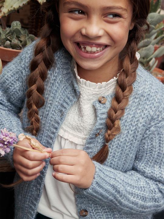 Produktbild Vertbaudet Flauschige Mädchen Strickjacke Oeko-Tex (92)