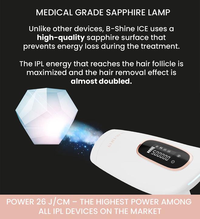 Image du produit Beautifly B-Shine Épilateur à lumière pulsée
