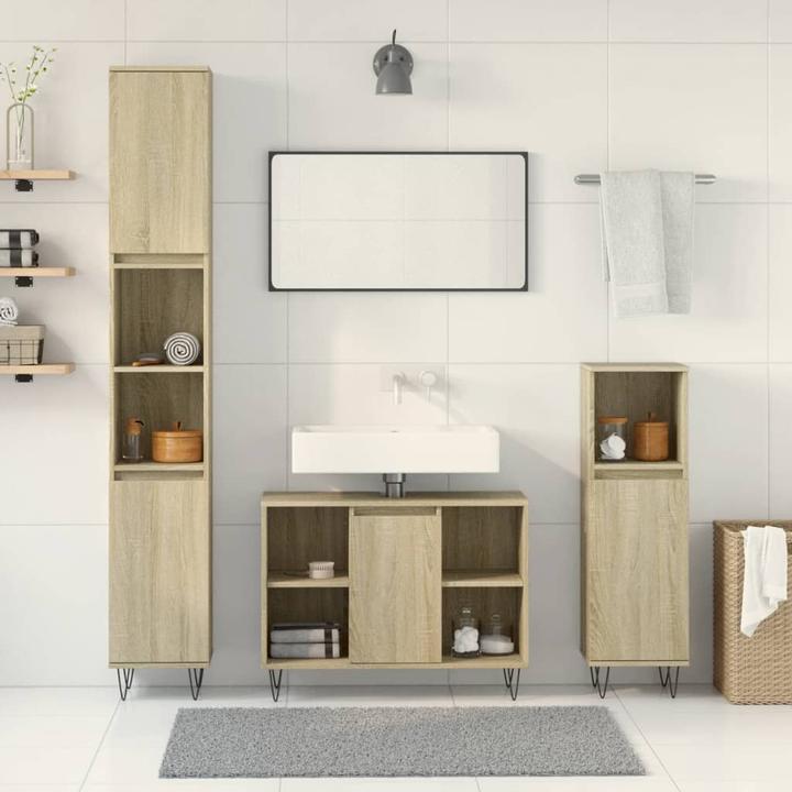 Produktbild VidaXL 3-tlg. Badmöbel-Set