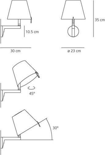Immagine prodotto Artemide Melampo (349 lm, E14)