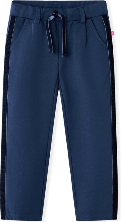 VidaXL Kinderhose mit Schwarzen Zierleisten Marineblau