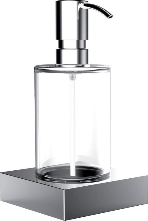 Image du produit Emco Distributeur de savon liquide LIAISON Kr-Gl clair Pompe doseuse métal chromé