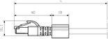 Produktbild Weidmüller Kabel (S/FTP, CAT6a, 1 m)