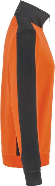 Actual product image Hakro Zip sweatshirt Contrast Performance orange/anthr. 4XL (4XL)